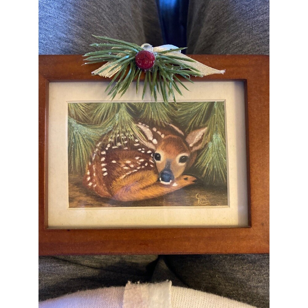 PreciousLicensed Re Original Pastel tiny painting signed Clare Klaum "Innocence"